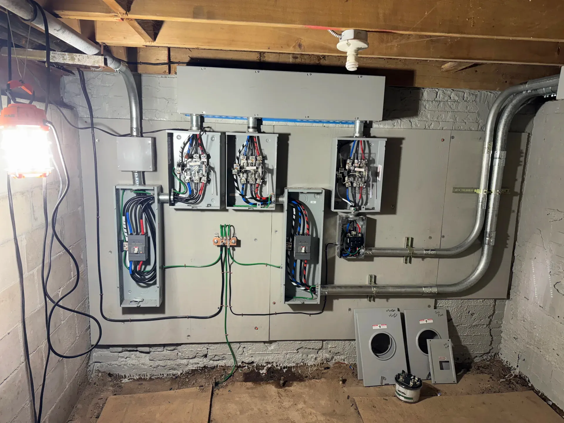 Commercial panel upgrade