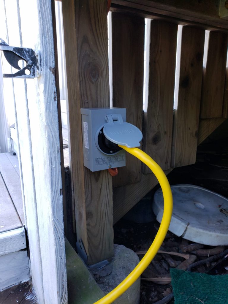 Generator Plug - Electrical Panel Connection Nassau County